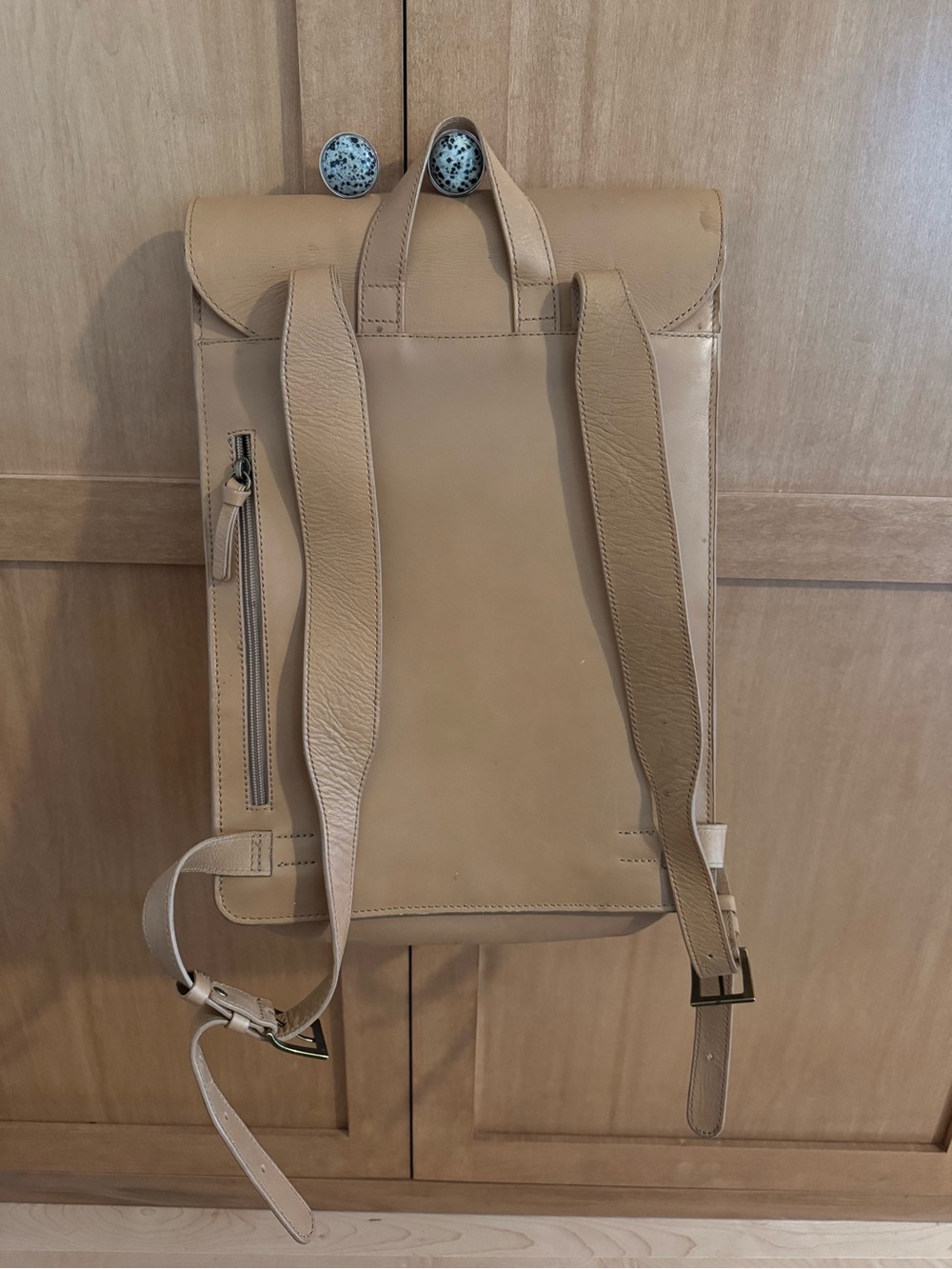 Gathre Leather Backpack - Picture 2 of 8